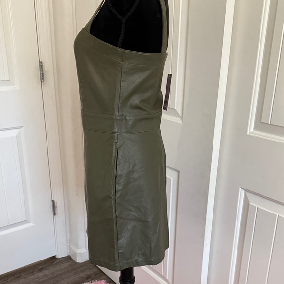 Wild Fable Olive Mini Dress - Picture 3 of 12